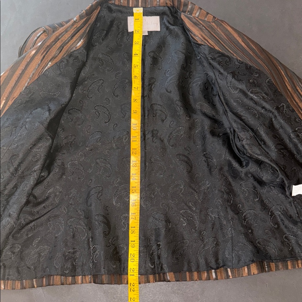 Earl Rutenberg Collection Striped Blazer Jacket - Picture 16 of 17